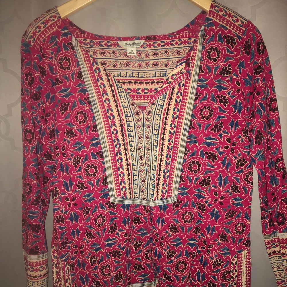 Lucky Brand Patterned Shirt